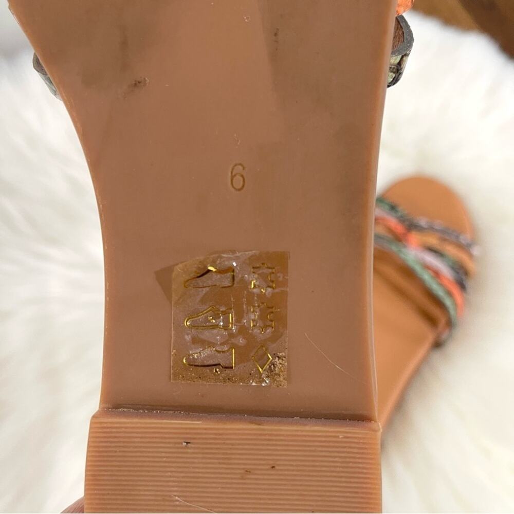 The Tracie Crisscross Slide Sandal in Snake Embossed
Leather Women’s Size 6 - Picture 8 of 8